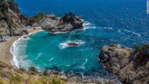 Picture of a cove in California